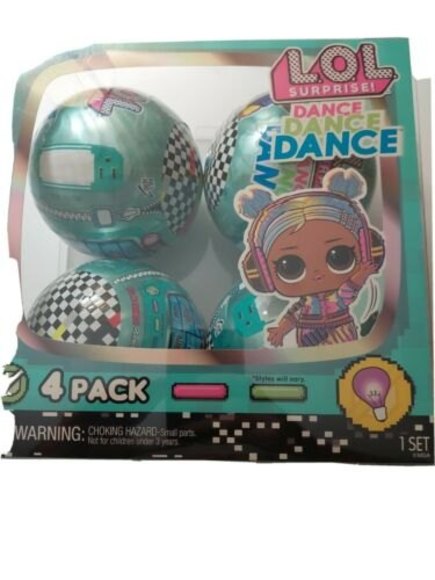 LOL Surprise Dance Dance Dance Dolls 4 Pack 2021 MGA Toy Brand New In Box Sealed - Picture 1 of 6